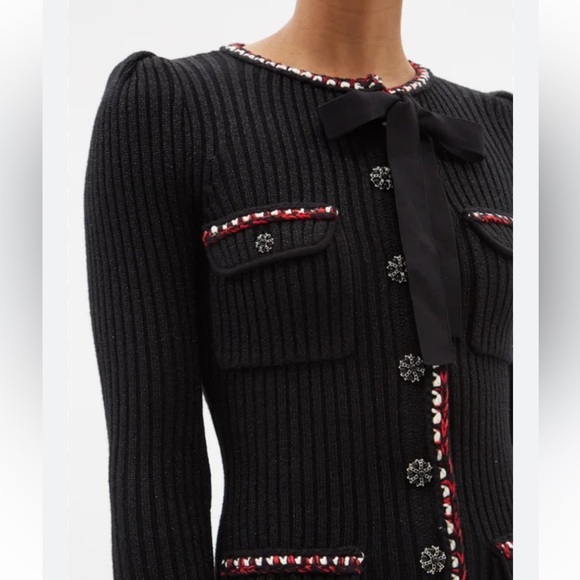 Self Portrait Knit Long dress - Picture 3 of 9